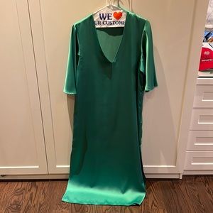 Zara green  long dress